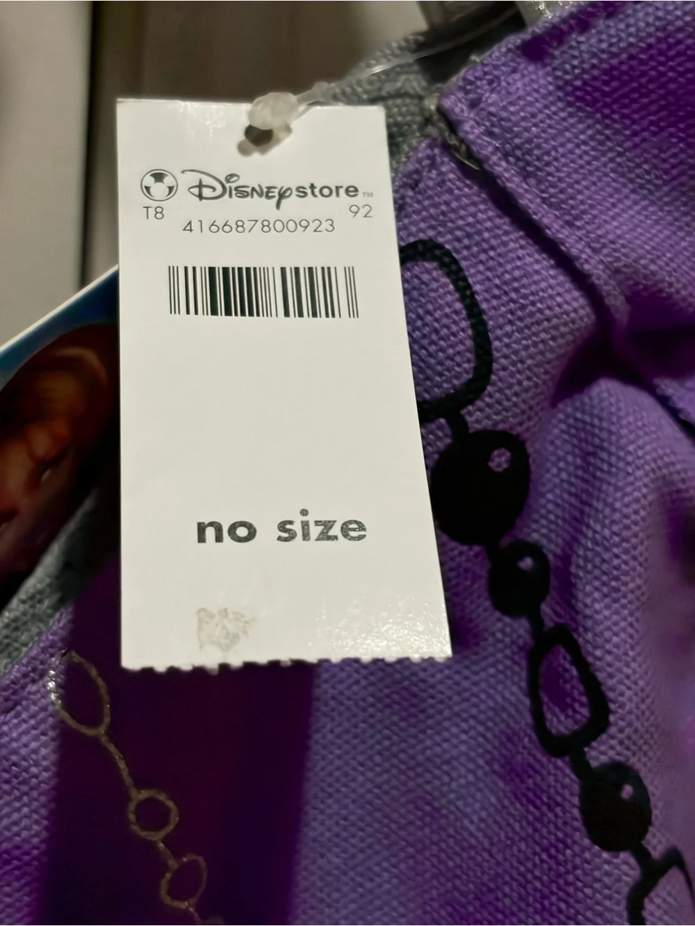 NWT Disney’s Hannah Montana Purple Shoulder Bag with Silver Detachable Charm